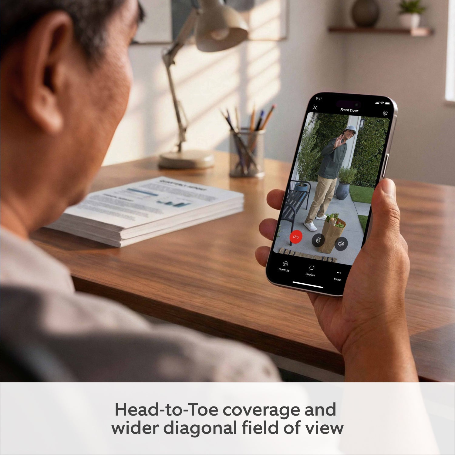 Ring Wired Video Doorbell 2ª Gen - Vista trasera