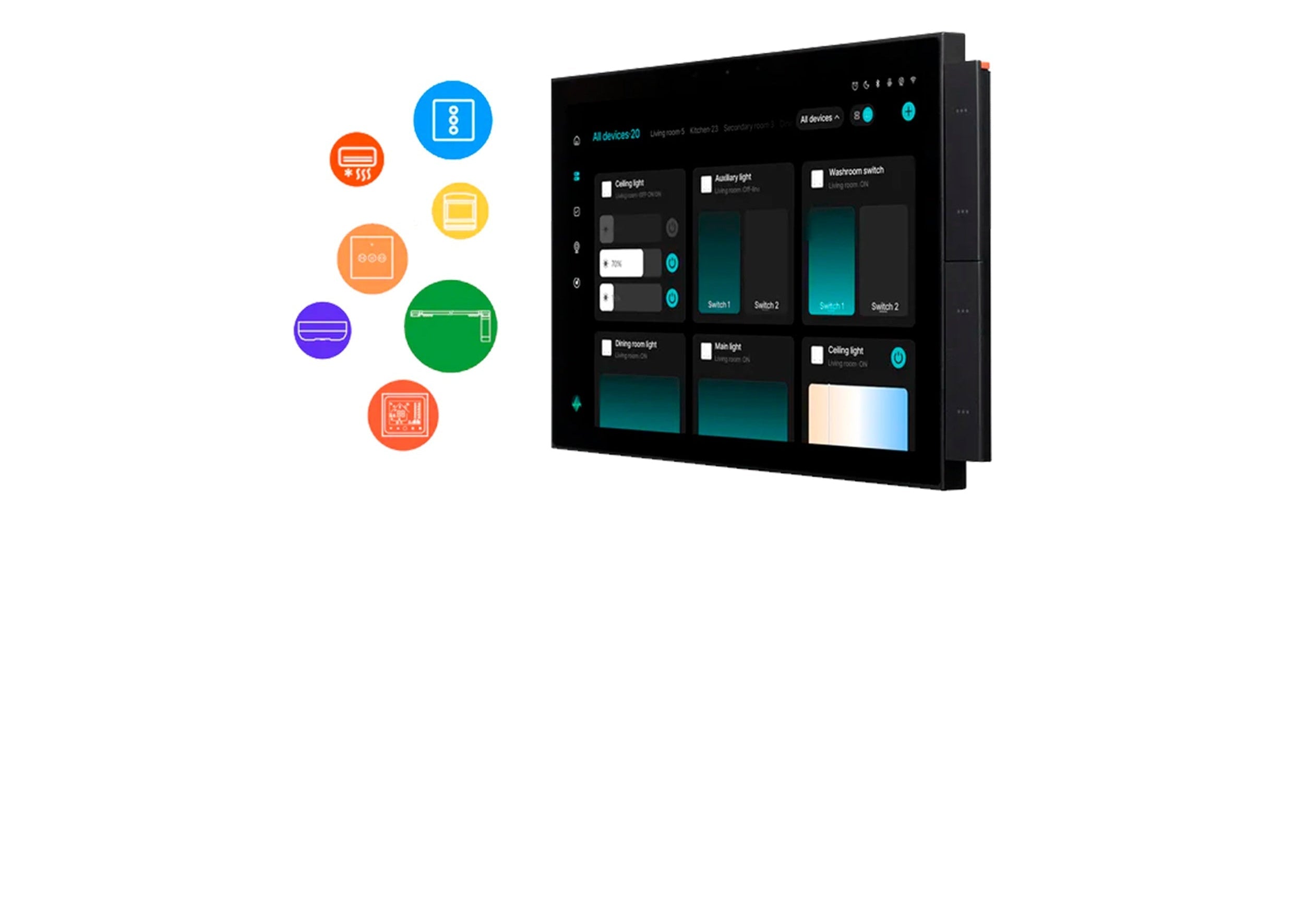 Smartify Painel Controlo 10 WiFi Zigbee Alexa - Imagem 2