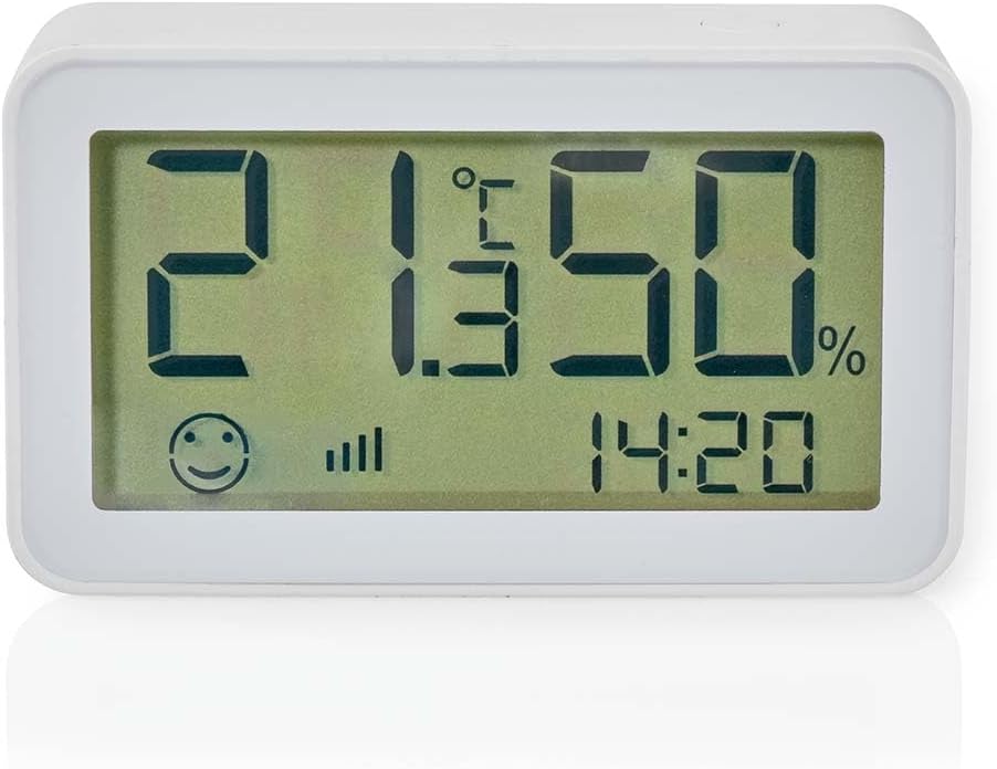Nedis Sensor Temperatura e Humidade Zigbee 3.0 - ZBSC10WT