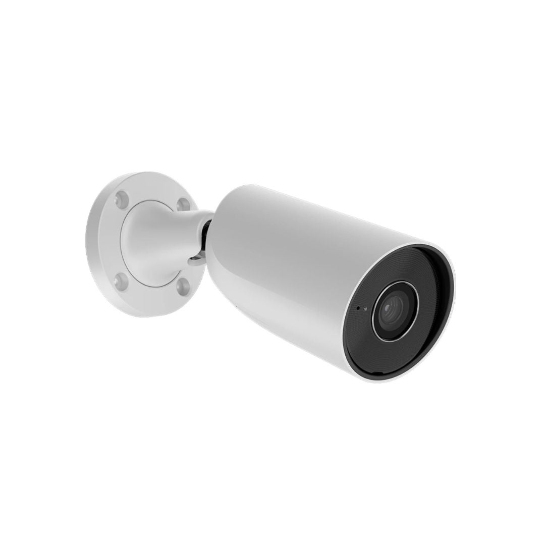 Câmara IP PoE Bullet 5MP Ajax com IR 35m, Inteligência Artificial ,para exterior, com captura de imagem e sistema automático de detecção de intrusão e roubo SADIR.