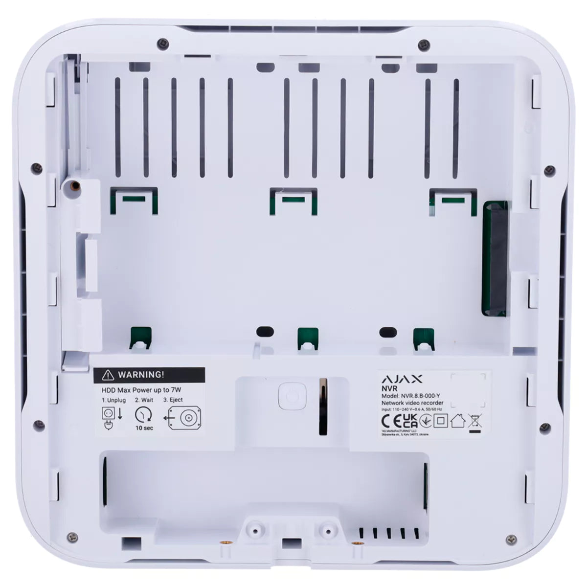 The Ajax NVR creates an efficient integration between CCTV video surveillance systems and the Ajax ecosystem. This translates into agile, continuous use, allowing recordings to be viewed immediately, regardless of location