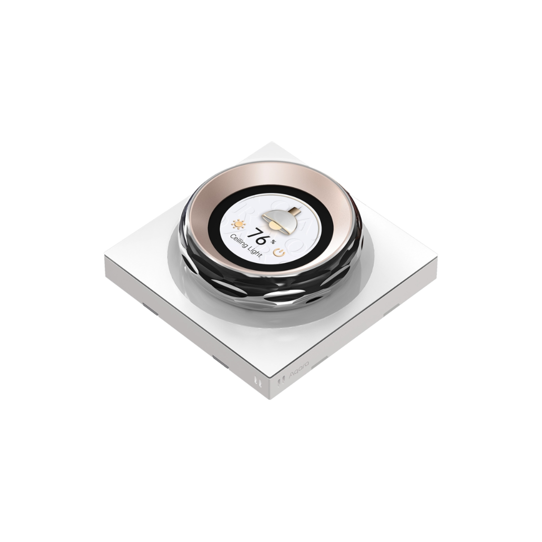 O Touchscreen Dial V1 EU da Aqara combina um dial rotativo ecrã táctil de 1,32″, oferecendo controlo preciso e intuitivo dos seus dispositivos inteligentes.