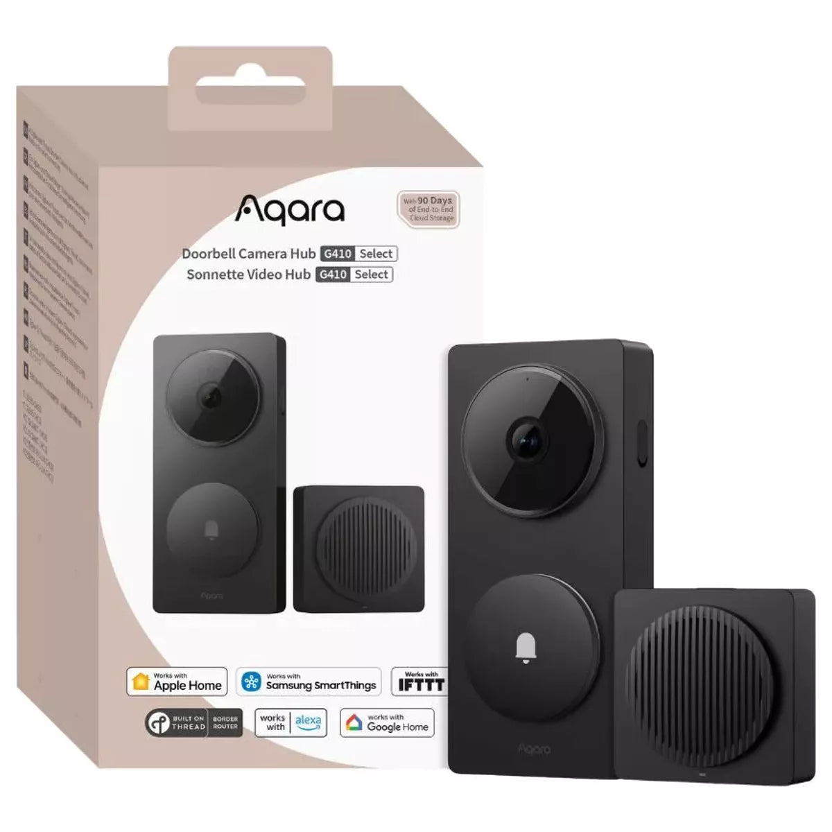 Der Aqara Doorbell Camera Hub G410 Select ist ein fortschrittliches intelligentes Video-Türsprechanlagen-System, das hochauflösende 2K-Überwachung mit umfassenden Smart-Home-Hub-Funktionen kombiniert. Er ermöglicht es Ihnen, in Echtzeit zu sehen, zu hören und mit der Person an der Tür zu sprechen, egal wo Sie sich befinden, und stärkt so die Sicherheit und die Zugangskontrolle zu Ihrem Zuhause.