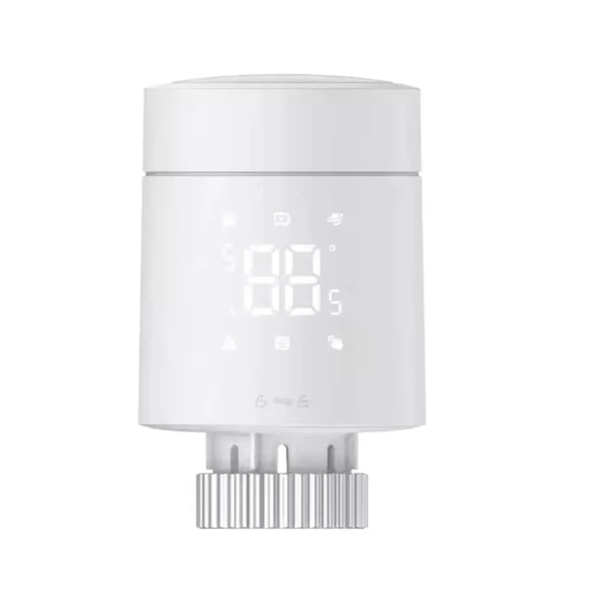 A Aqara W600 é uma cabeça de válvula termostática inteligente de última geração, concebida para modernizar os seus radiadores de água quente. Substituindo o manípulo tradicional, este dispositivo oferece um controlo de temperatura ultra-preciso por divisão, elevando o conforto da sua casa enquanto reduz significativamente o consumo de energia.