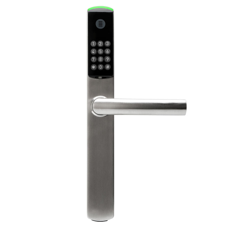 Omnitec OS Slim Code Fechadura Inteligente Cinza Inox IP54 Bluetooth