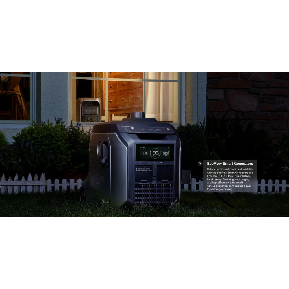 A EcoFlow DELTA 3 Max Plus é uma estação de energia portátil de alto desempenho, ideal para alimentar dispositivos exigentes em casa, no trabalho ou durante atividades ao ar livre.