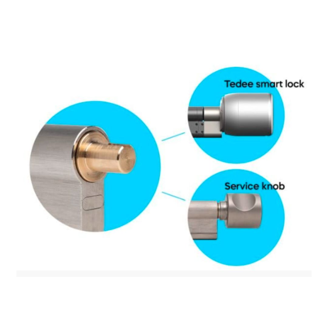 Tedee Manípulo de Serviço de controlo manual - Service knob