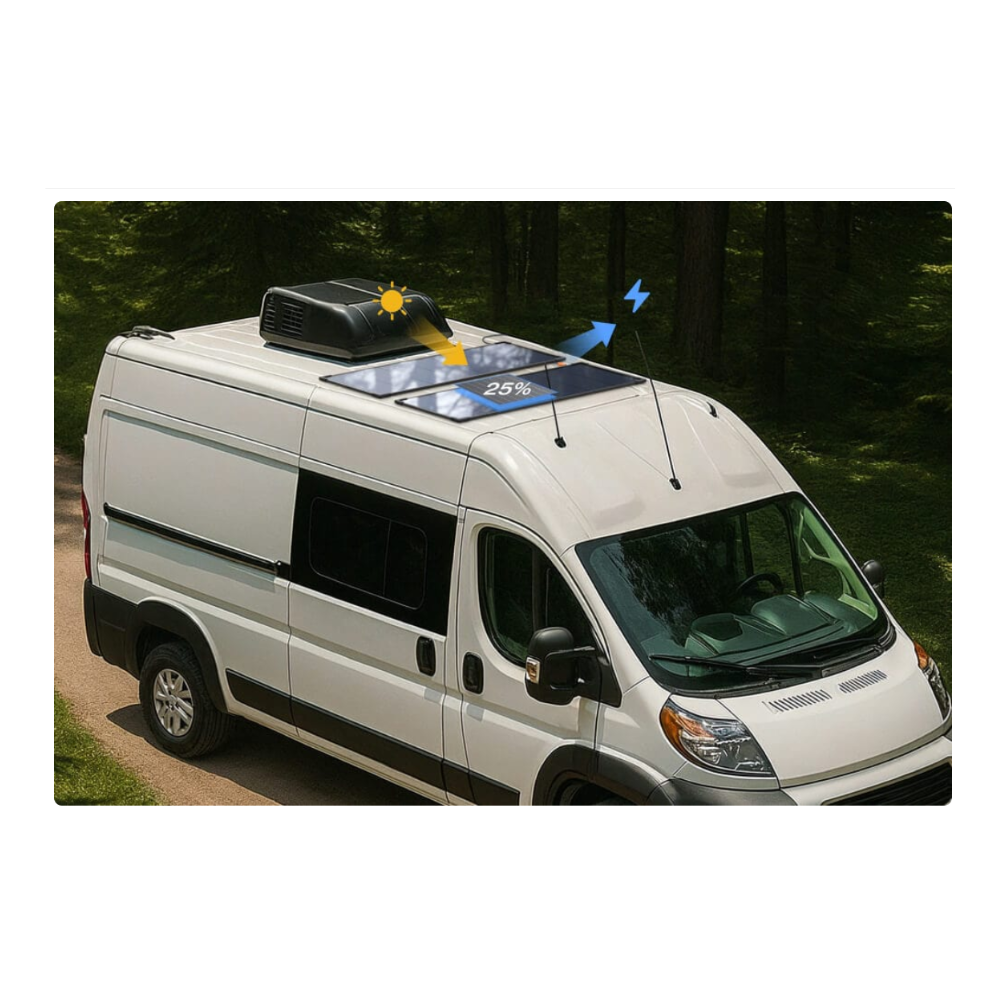 Ecoflow 2x Paineis Solares Rígidos 130W - RVMax 130w (2 peças)