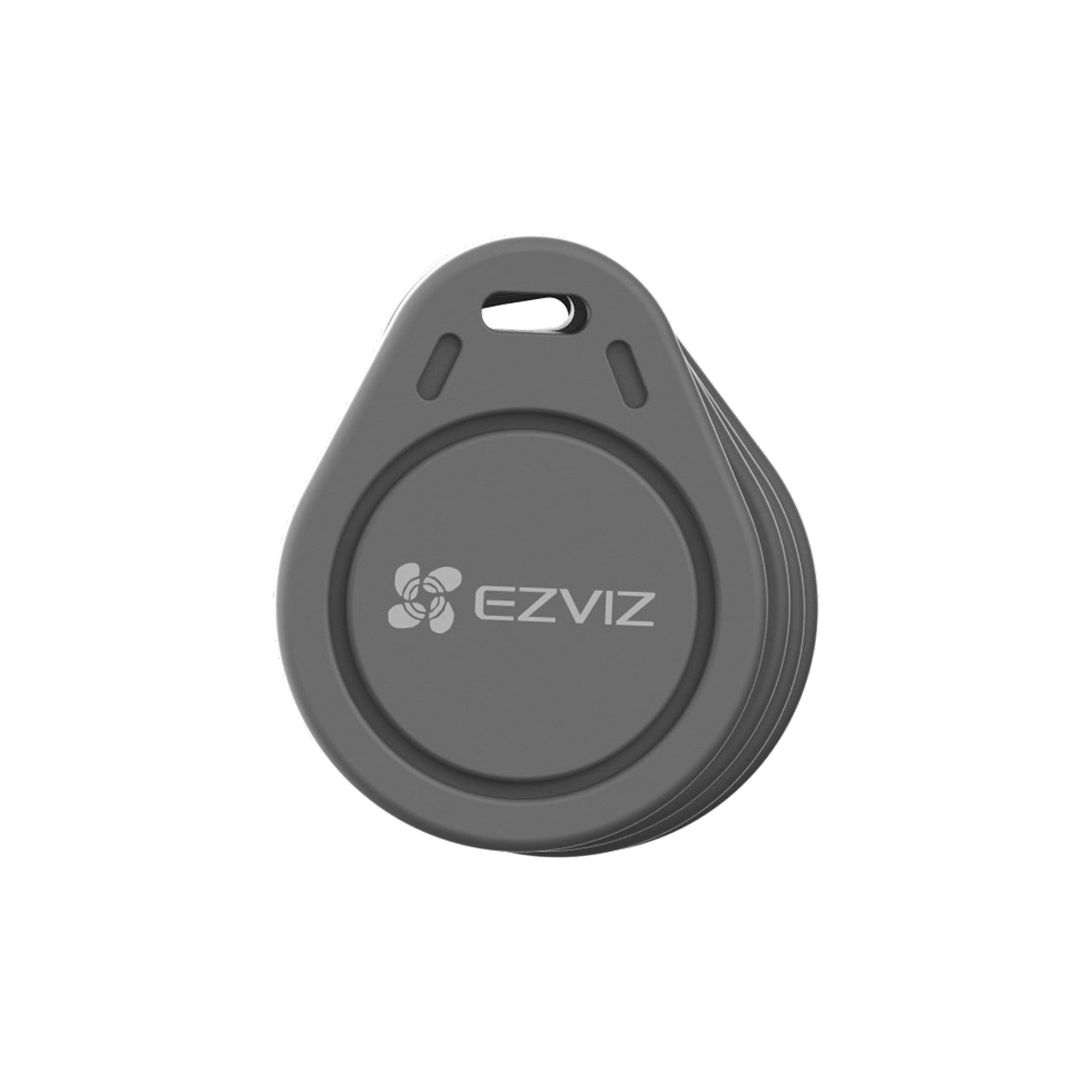 Conjunto de quatro tags de proximidade por rádiofrequência para portas e portões, permitindo abertura rápida sem código. Com encriptação exclusiva EZVIZ e tecnologia anti-cópia, garantem segurança reforçada no acesso ao teu lar.