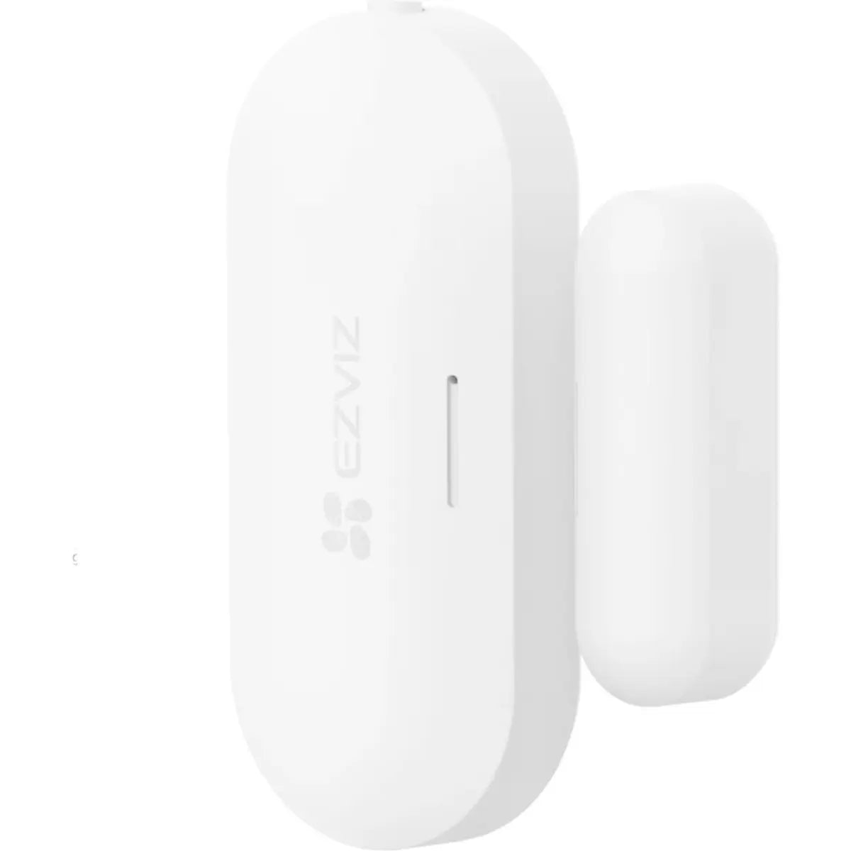 O EZVIZ T2C é um sensor compacto de abertura e fecho que verifica as tuas portas e janelas em tempo real. Se alguém tentar forçar a entrada, recebes um alerta imediato no telemóvel e ouves um alarme sonoro. Instalação simples com fita adesiva, sem fios nem ferramentas.