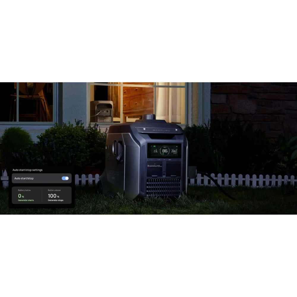 O EcoFlow DELTA 3 Max oferece uma potência impressionante e uma estabilidade ao nível da rede elétrica, com uma capacidade de 2048 Wh e uma saída CA de 2400 W (até 3400 W com o X-Boost™ 3.0). É a escolha ideal para backup doméstico, aventuras ao ar livre ou utilização profissional, garantindo um desempenho fiável em qualquer situação.