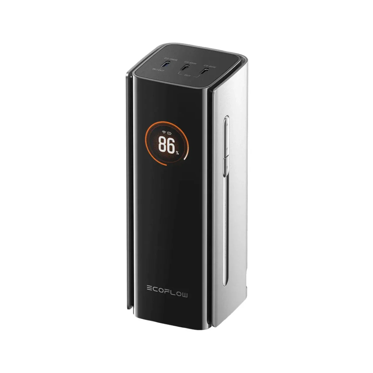 A EcoFlow Rapid Pro 20000mAh é uma powerbank de elevado desempenho que alia grande capacidade energética a um design compacto e robusto, ideal para viagens, trabalho e utilização diária. Com 20.000 mAh (72 Wh), oferece autonomia suficiente para carregar vários dispositivos, mantendo-se dentro dos limites permitidos para transporte aéreo.