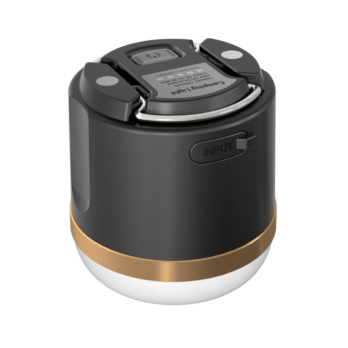 A Lanterna de Campismo EcoFlow foi projetada para fornecer uma fonte de luz confiável em atividades ao ar livre, como campismo e caminhadas.