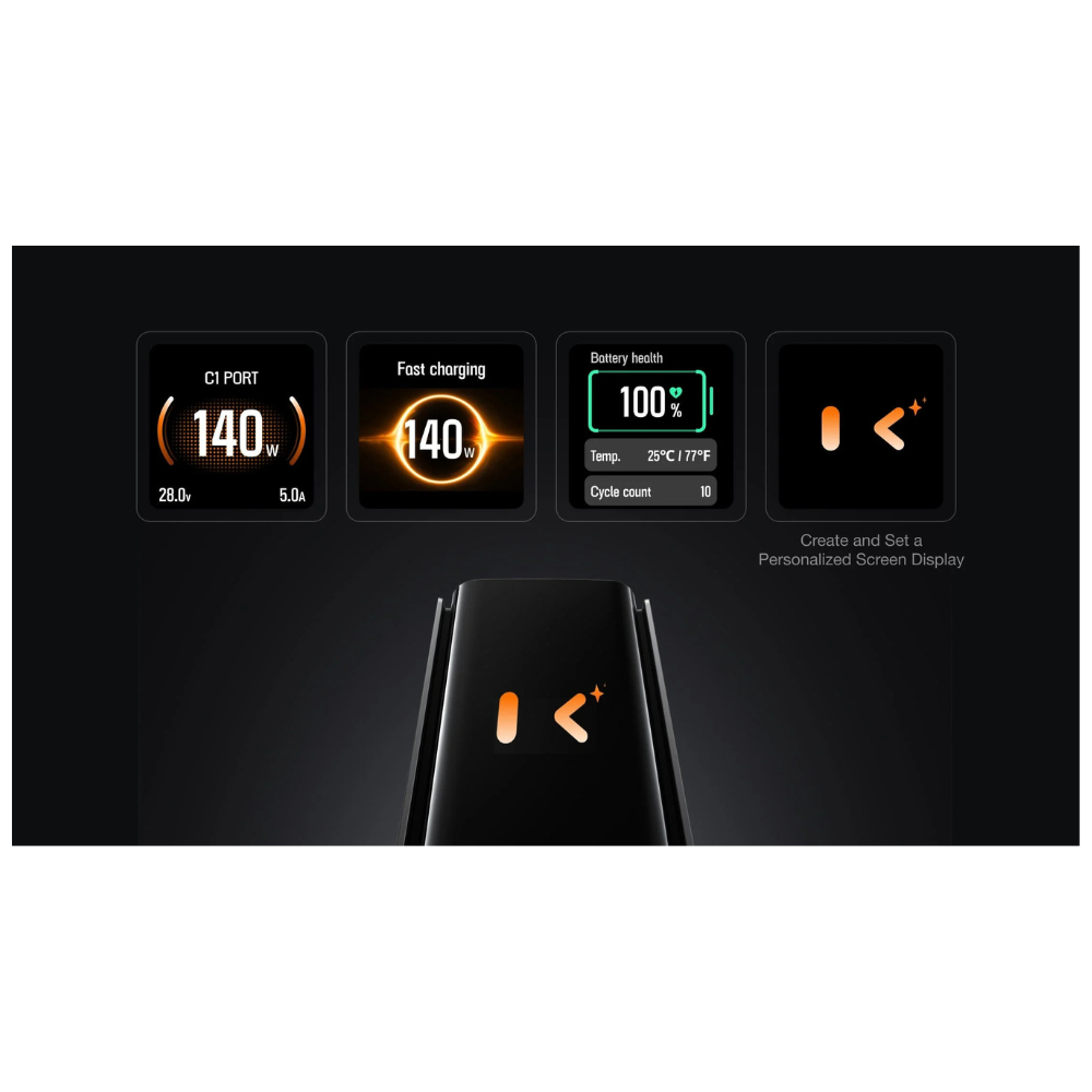 A EcoFlow Power Bank combina um tamanho compacto com uma potência impressionante de 27.650mAh (99,54Wh).