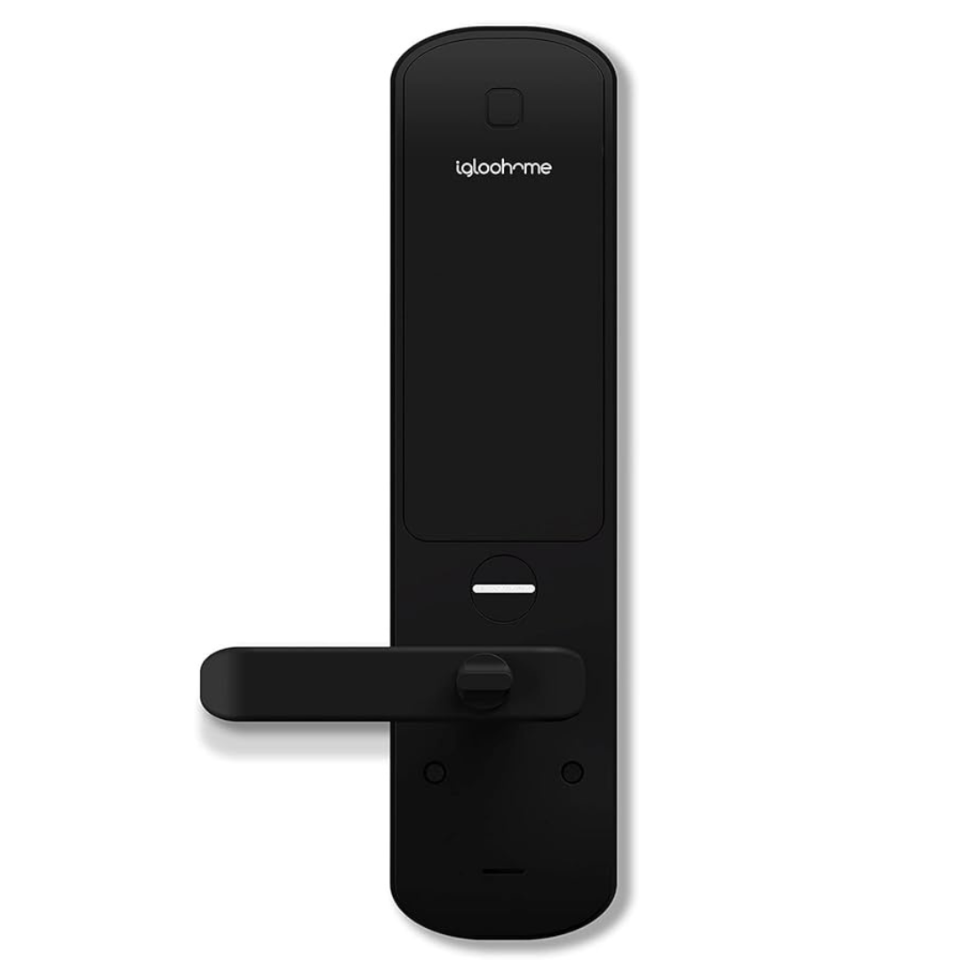 Fechadura Wooden Door Mortise2 plus Igloohome:  intrerface interna discreta e compacta.