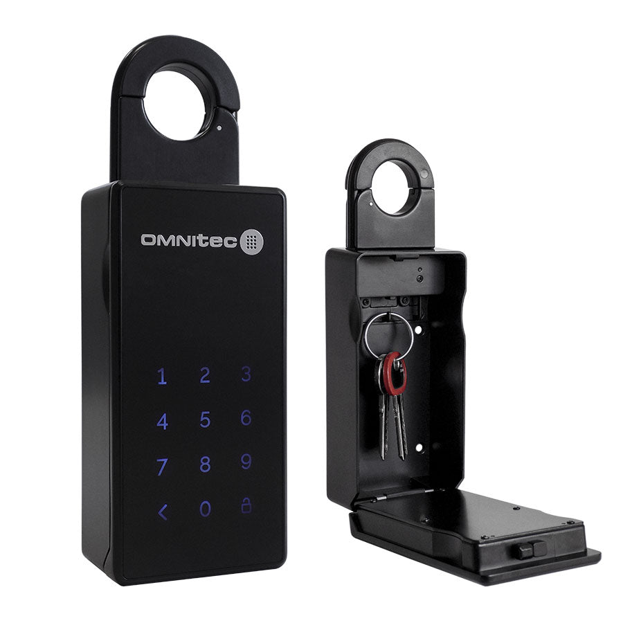 Omnitec Keysafe Chaveiro Fechadura Inteligente via Código Pin ou  Bluetooth