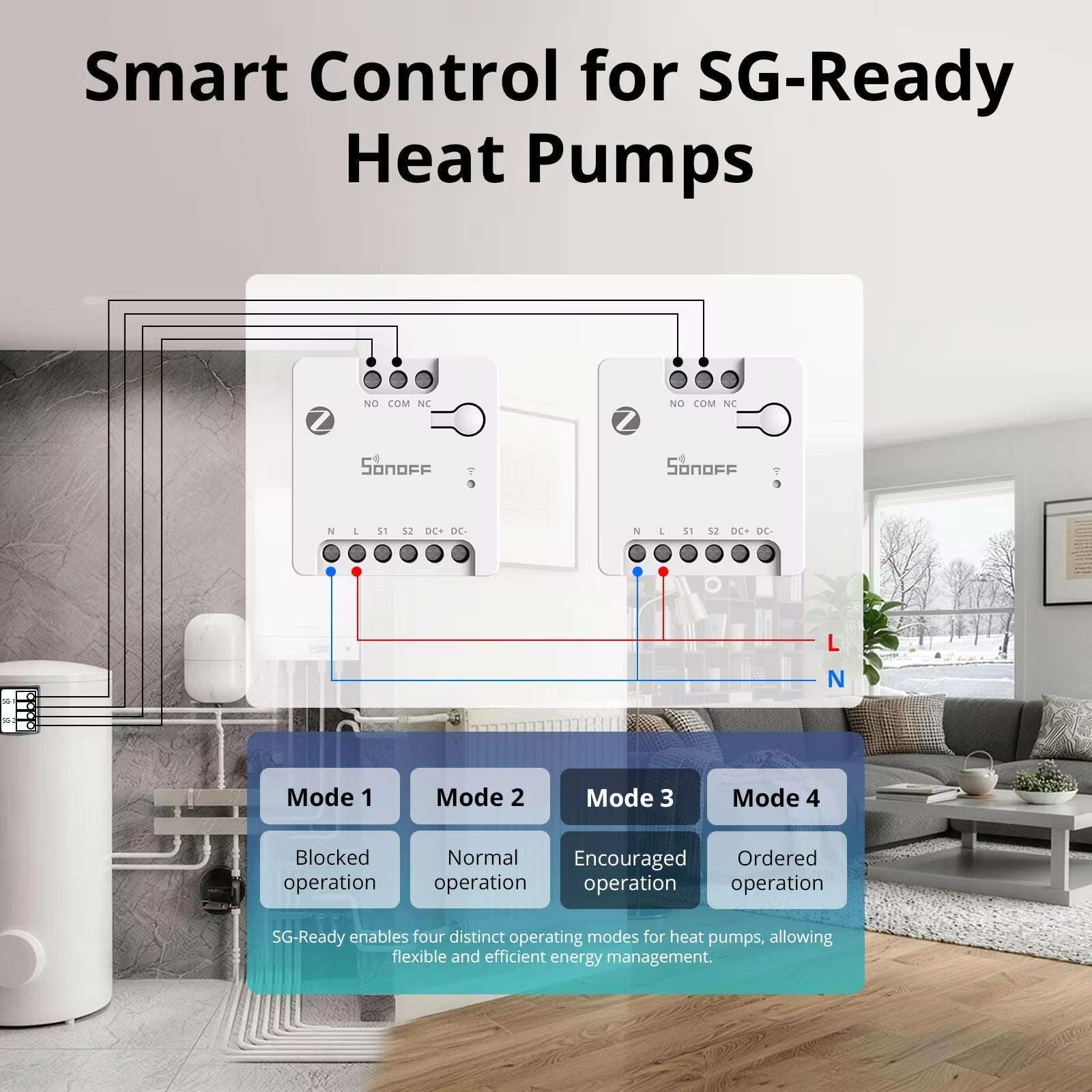 Sonoff MINI-ZBD - Zigbee Dry Contact Relay