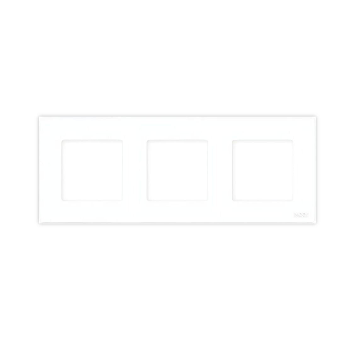 Marco de pared de Moes para 3 interruptores - Serie Star Ring