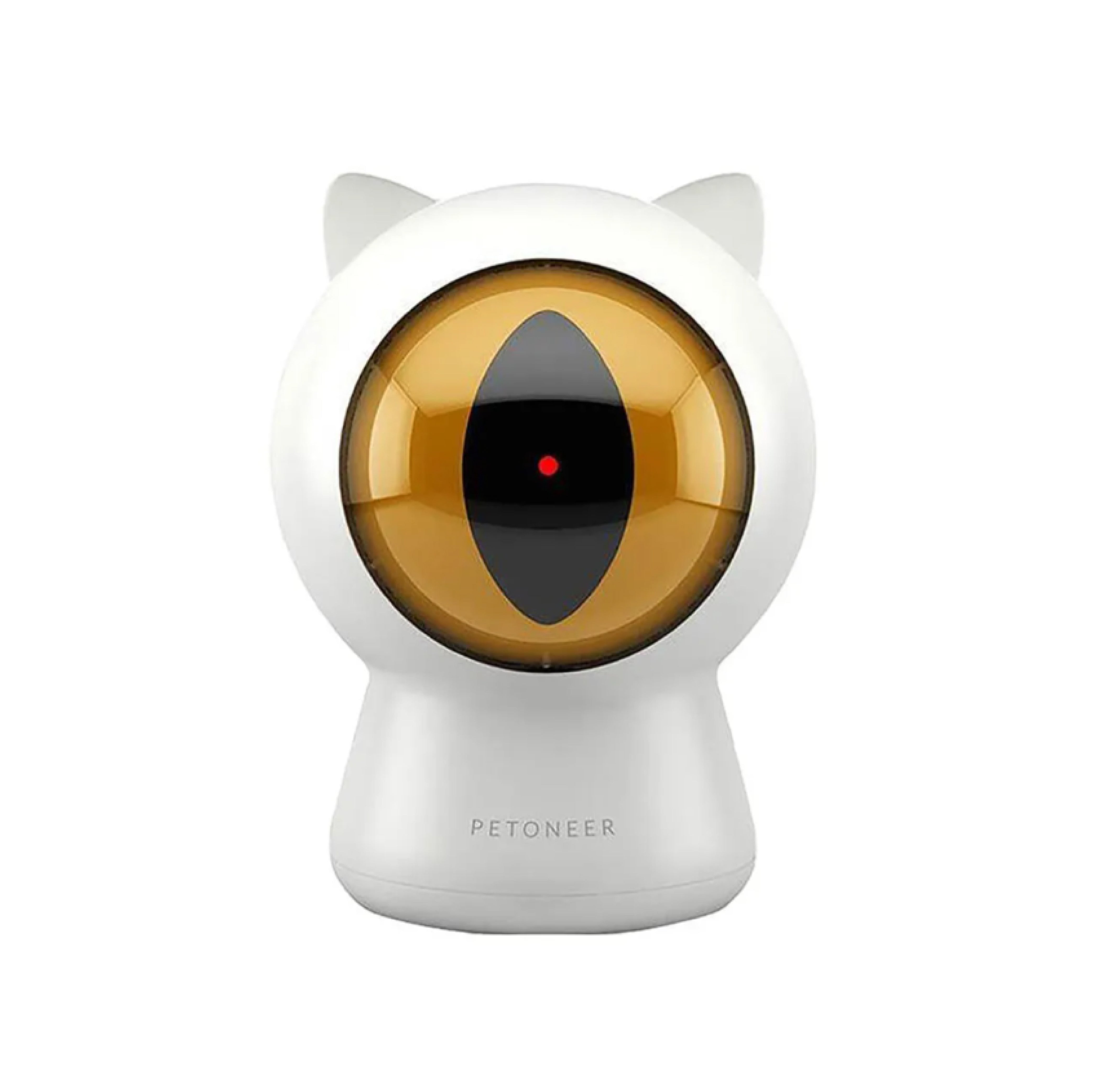 O brinquedo a laser inteligente PETONEER é uma solução perfeita para donos de animais de estimação ocupados que desejam proporcionar a seus gatos e cães um tempo de brincadeira enriquecedor e estimulante.