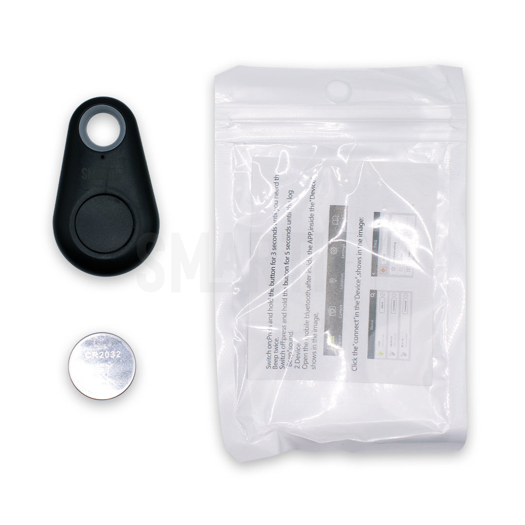 Porta-chaves anti-perda Bluetooth - Preto - Smartify - Casa Inteligente - Smart Home - Domotica - Casas Inteligentes