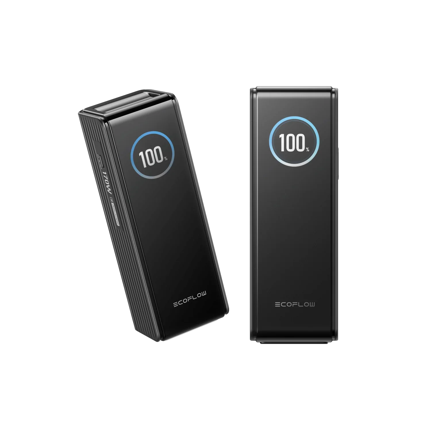 O EcoFlow Rapid 25000mAh é um powerbank de alta performance desenvolvido para quem precisa de energia rápida, potente e fiável em qualquer lugar. Com uma potência total de até 170 W, é capaz de carregar simultaneamente portáteis, smartphones, tablets e outros dispositivos, sendo ideal tanto para uso profissional como para viagens.