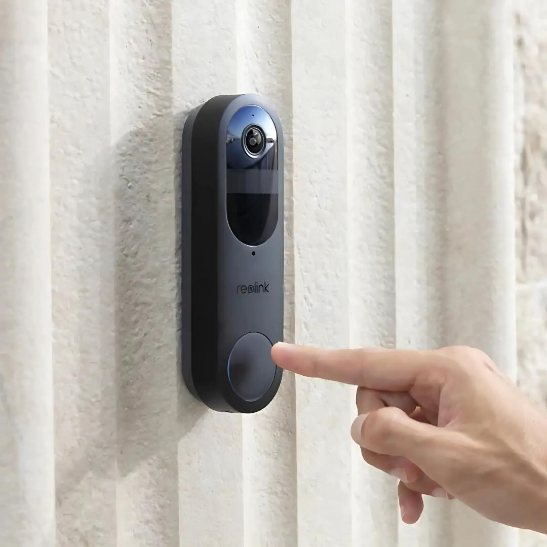 Video Portero Inteligente Reolink D340B con WiFi + Tarjeta SD de 64GB
