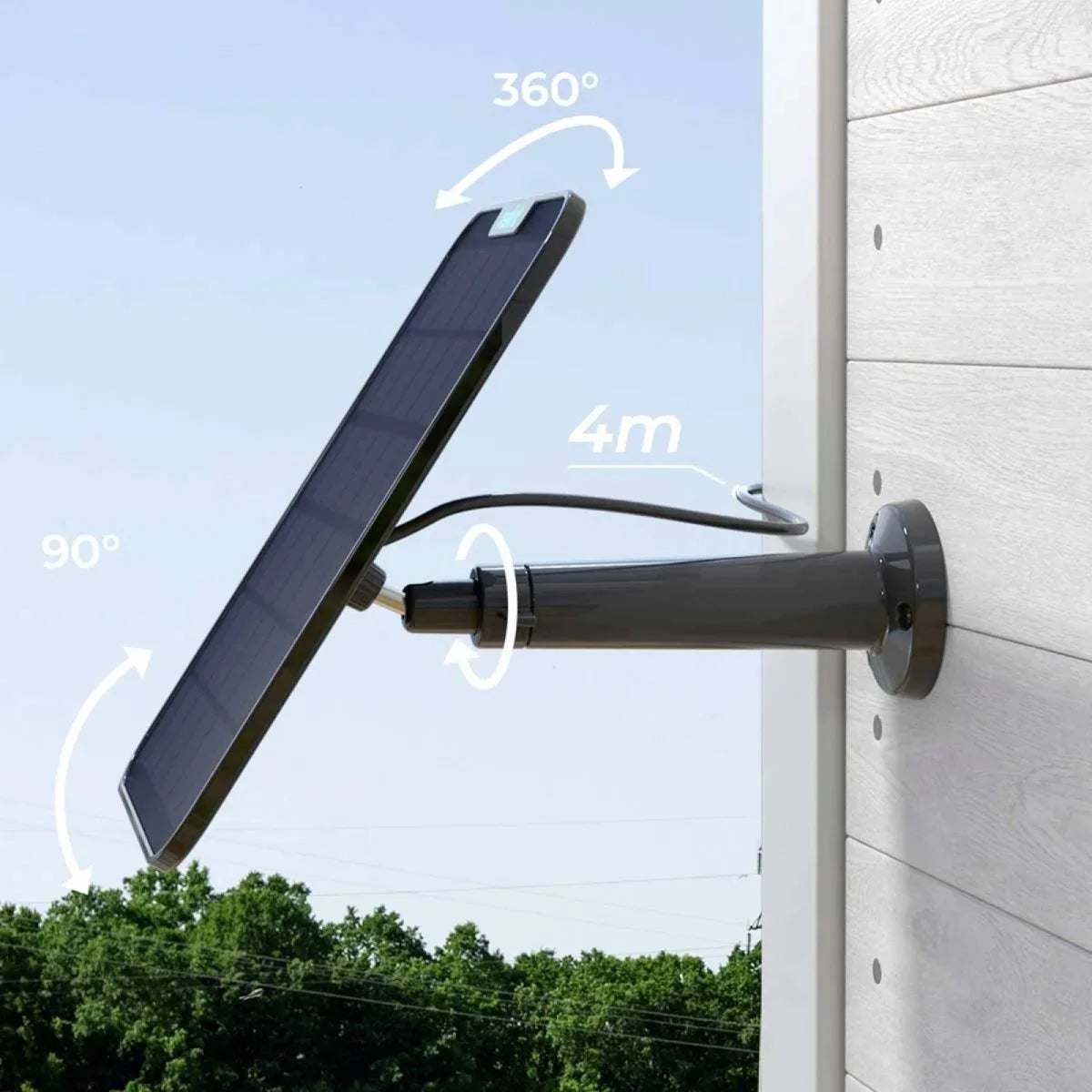 O Reolink Solar Panel 2 é uma solução de energia sustentável e económica para câmaras Reolink alimentadas a bateria, combinando energia solar e armazenamento de longa duração.