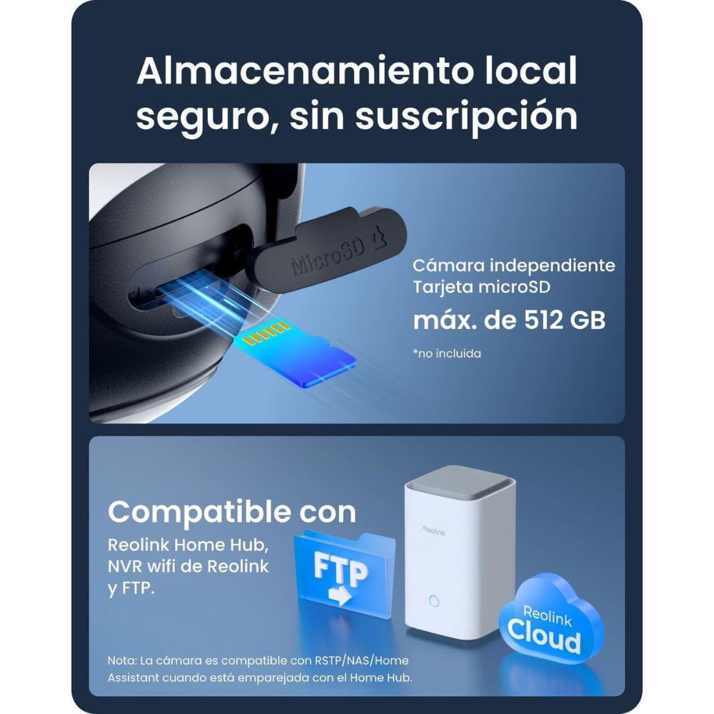 A Reolink Argus PT Ultra foi concebida para oferecer vigilância inteligente, prática e fiável em qualquer situação.