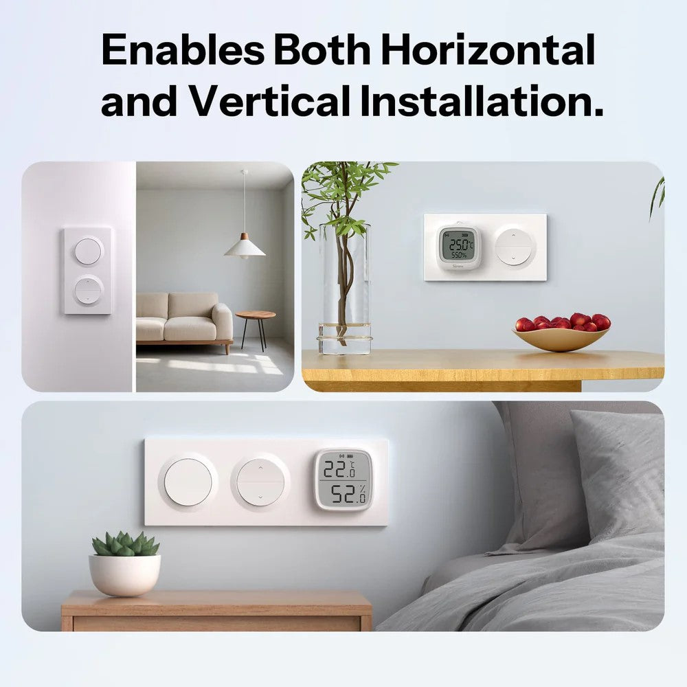 O SONOFF Orb-2Gang EF2G é uma moldura dupla de parede (espelho 2-Gang) da Série Fusion, desenvolvida para instalar dois interruptores SONOFF lado a lado, garantindo uma montagem precisa, elegante e sem folgas.
Com um design minimalista e moderno, o EF2G proporciona uma aparência limpa e uniforme, ideal para ambientes residenciais e profissionais com estética contemporânea.