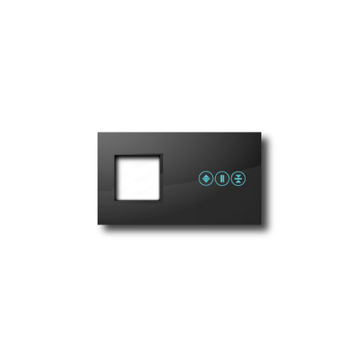 Smartify vPRO Espelho Duplo (Moldura + Estores) Preto - SYPE200ESPR