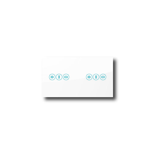 Smartify vPRO Specchio Doppio (Tende + Tende) Bianco - SYPE2CTCTBR
