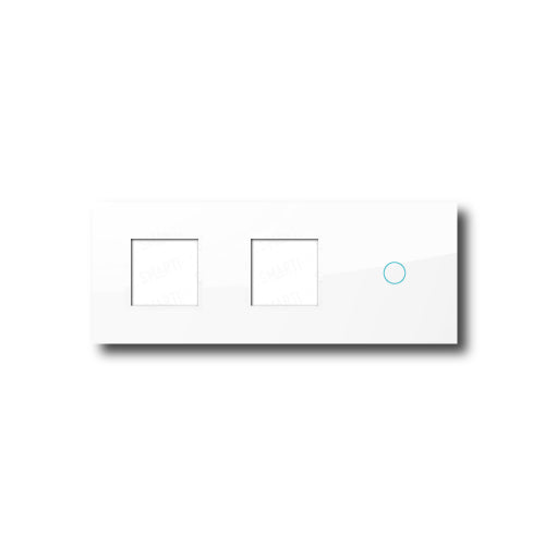 Smartify vPRO Espelho Triplo (Moldura + Moldura + 1 botão) Branco - SYPE3000001BR