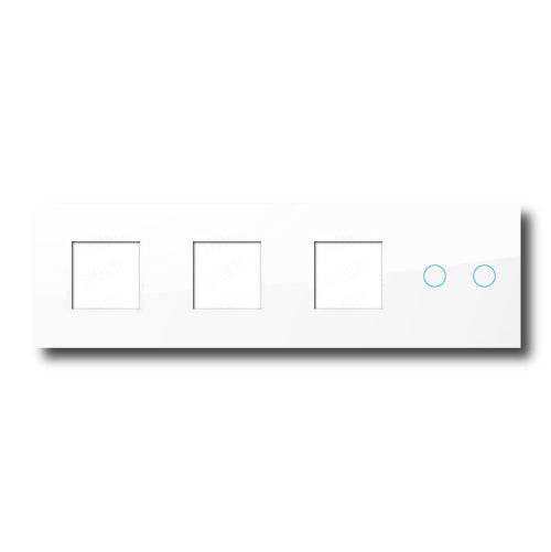 Smartify vPRO Espelho Quadruplo (Moldura + Moldura + Moldura + 2 botões) Branco - SYPE400000002BR