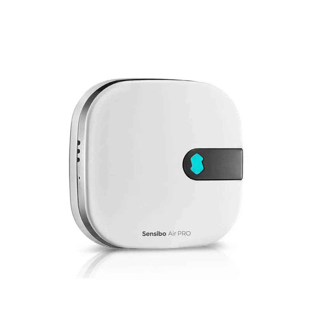 O Sensibo Air Pro é o complemento perfeito para modernizar o controlo do seu sistema de ar condicionado ou bomba de calor.