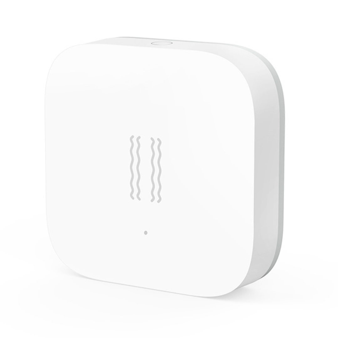 Sensor de vibração zigbee Aqara: design