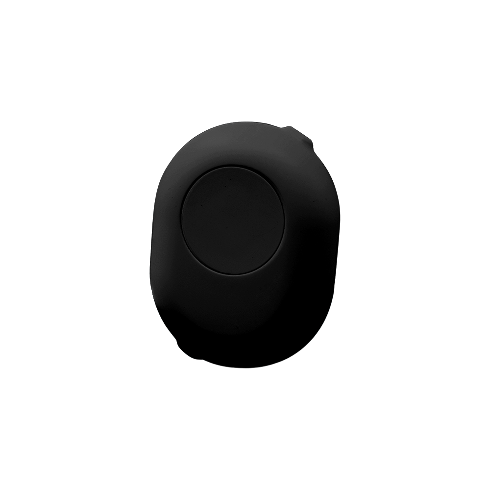 Shelly Button Add-On Schwarz - Vorderansicht