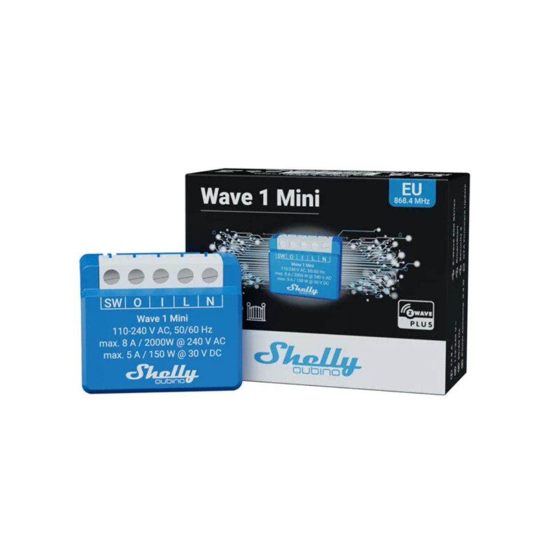 Transforma qualquer dispositivo num aparelho inteligente e controla-o remotamente com este módulo compacto e eficiente. Compatível com SmartStart e hubs Z-Wave.