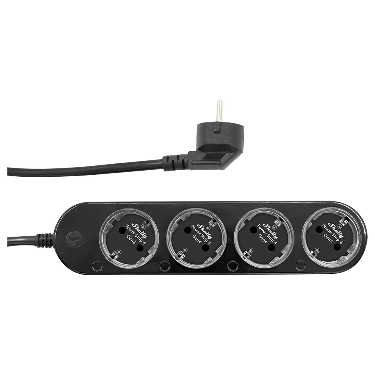 A Shelly Power Strip 4 Gen4 é uma régua de tomadas inteligentes de última geração, compacta, potente e extremamente versátil, ideal para controlar e monitorizar vários dispositivos elétricos de forma individual. Com suporte para Wi-Fi, Bluetooth, Zigbee e Matter, integra-se facilmente com os principais ecossistemas de automação doméstica, como Apple HomeKit, Alexa, Google Home e SmartThings.