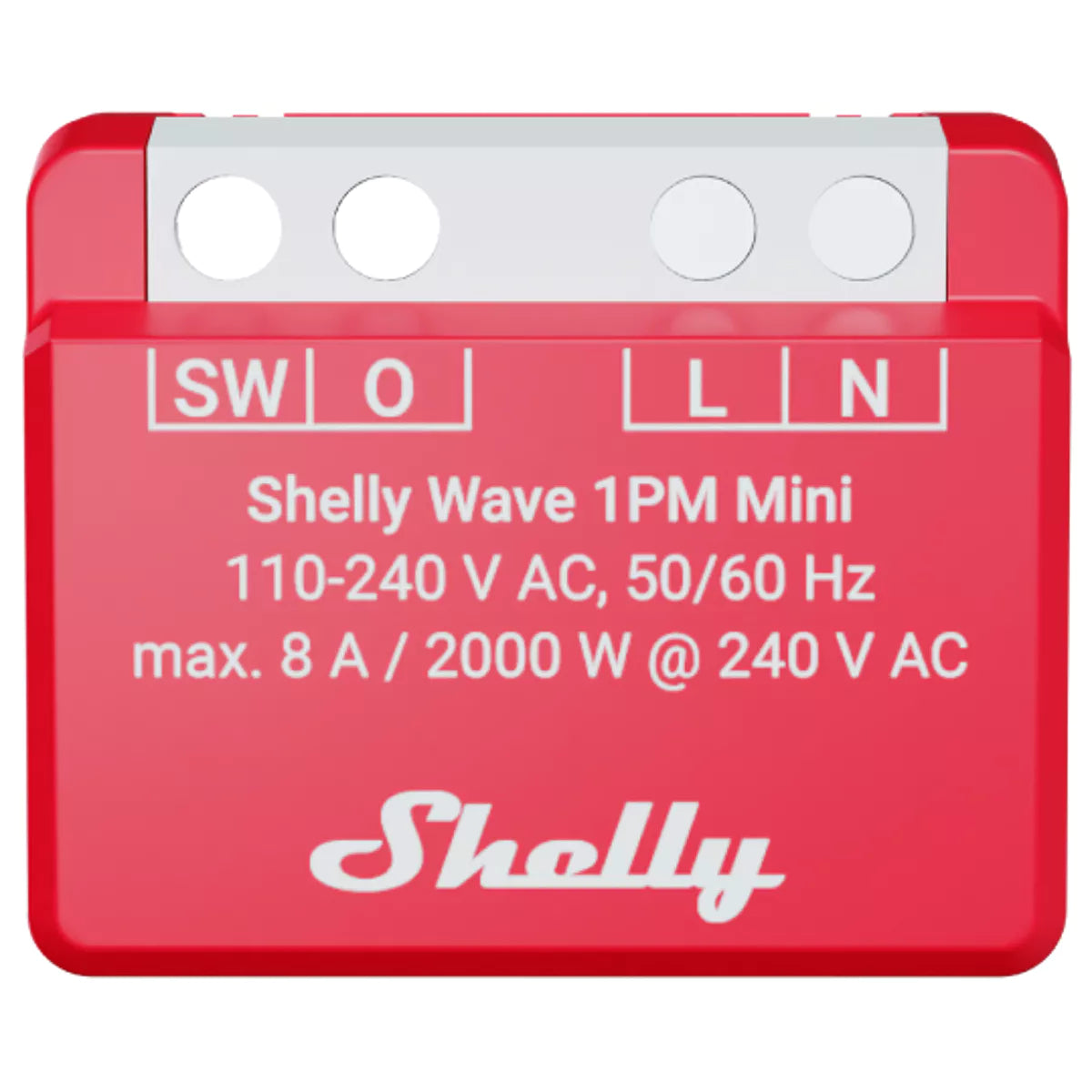 O Shelly Wave 1PM Mini LR é um mini interruptor inteligente Z-Wave com medição de energia integrada. Suporta Z-Wave Mesh e Long Range, permitindo controlar cargas até 8 A a 240 V AC e monitorizar consumo instantâneo (W) e acumulado (kWh).