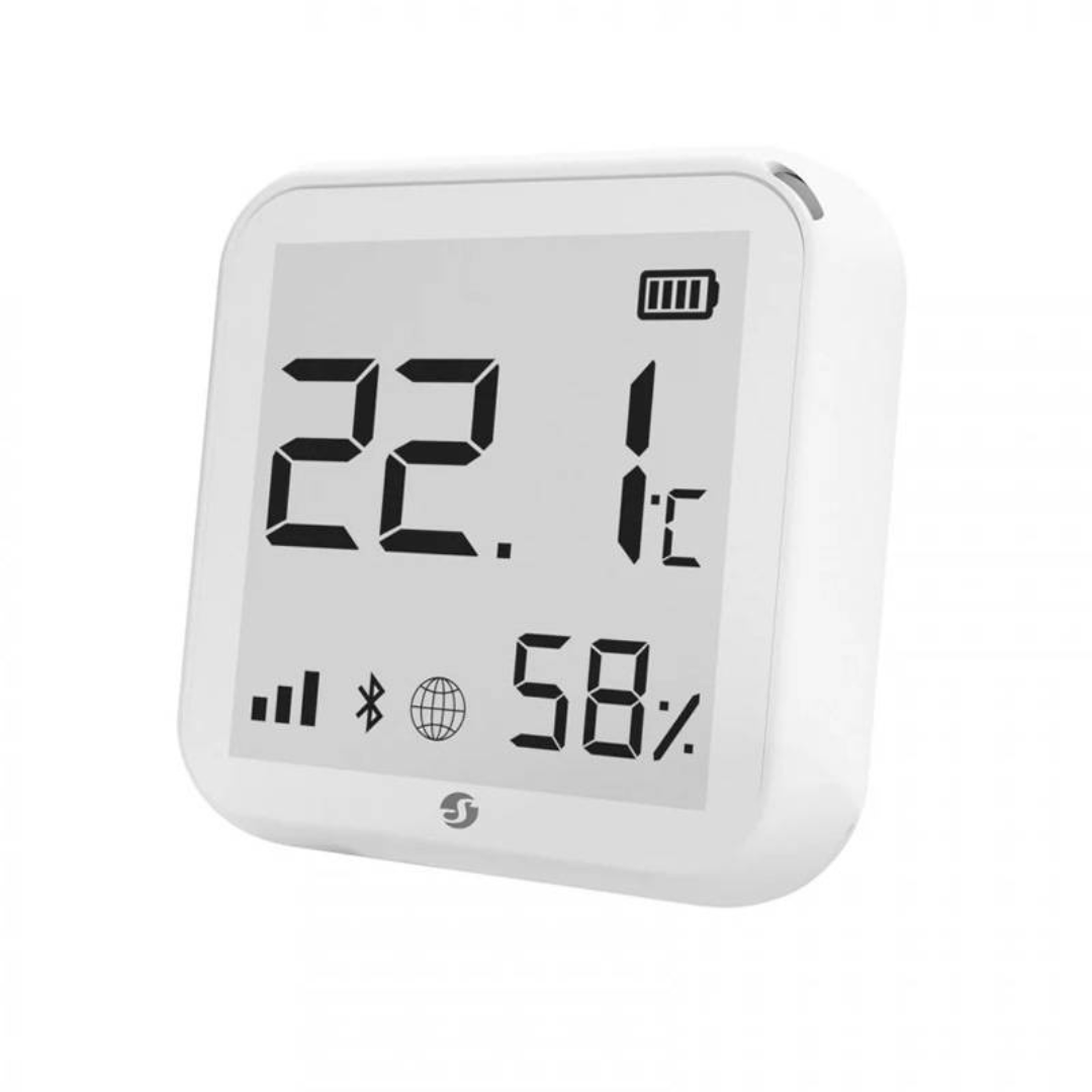 Sensor de temperatura Shelly H&T Gen3: design moderno e compacto