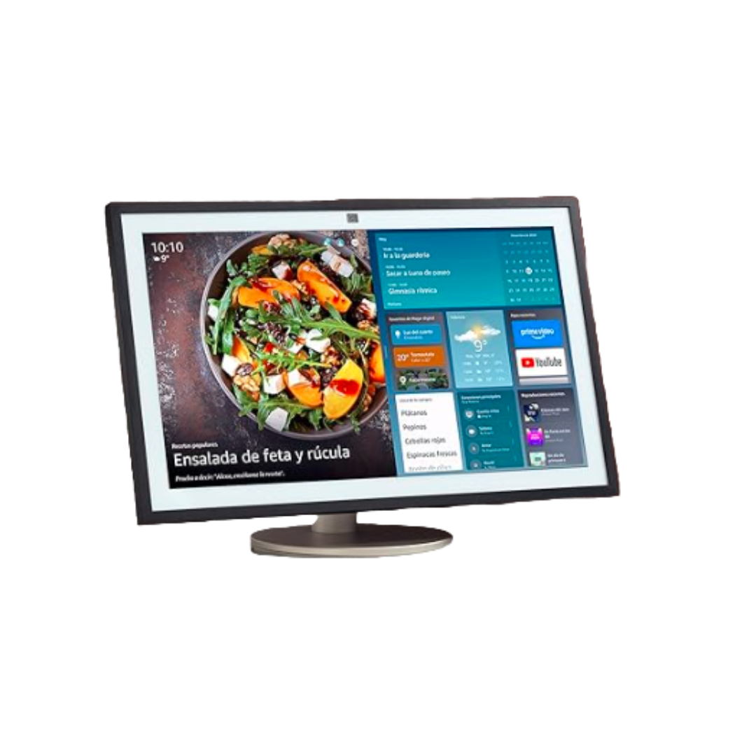 O Suporte Ajustável Premium foi projetado para oferecer a melhor experiência de visualização e posicionamento do seu Amazon Echo Show 21, permitindo ajustar facilmente a orientação do dispositivo conforme a sua necessidade. Fabricado em alumínio anodizado de alta qualidade, combina robustez e design elegante, garantindo segurança e estilo na sua bancada. (Echo Show 21 vendido separadamente)