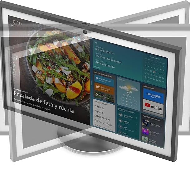 O Suporte Ajustável Premium foi projetado para oferecer a melhor experiência de visualização e posicionamento do seu Amazon Echo Show 21, permitindo ajustar facilmente a orientação do dispositivo conforme a sua necessidade. Fabricado em alumínio anodizado de alta qualidade, combina robustez e design elegante, garantindo segurança e estilo na sua bancada. (Echo Show 21 vendido separadamente)