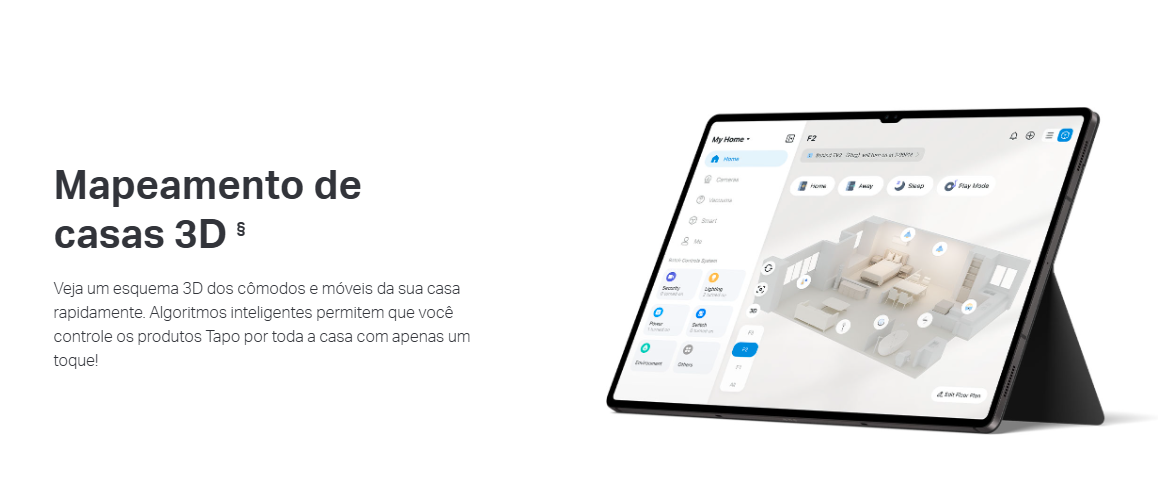 O Tapo RV30 Max Plus é um aspirador robot avançado, projetado para quem busca limpeza eficiente e prática sem esforço. Com potência de sucção de até 5300 Pa e sistema de mopa com controle elétrico do fluxo de água, garante uma limpeza profunda em todos os tipos de piso.