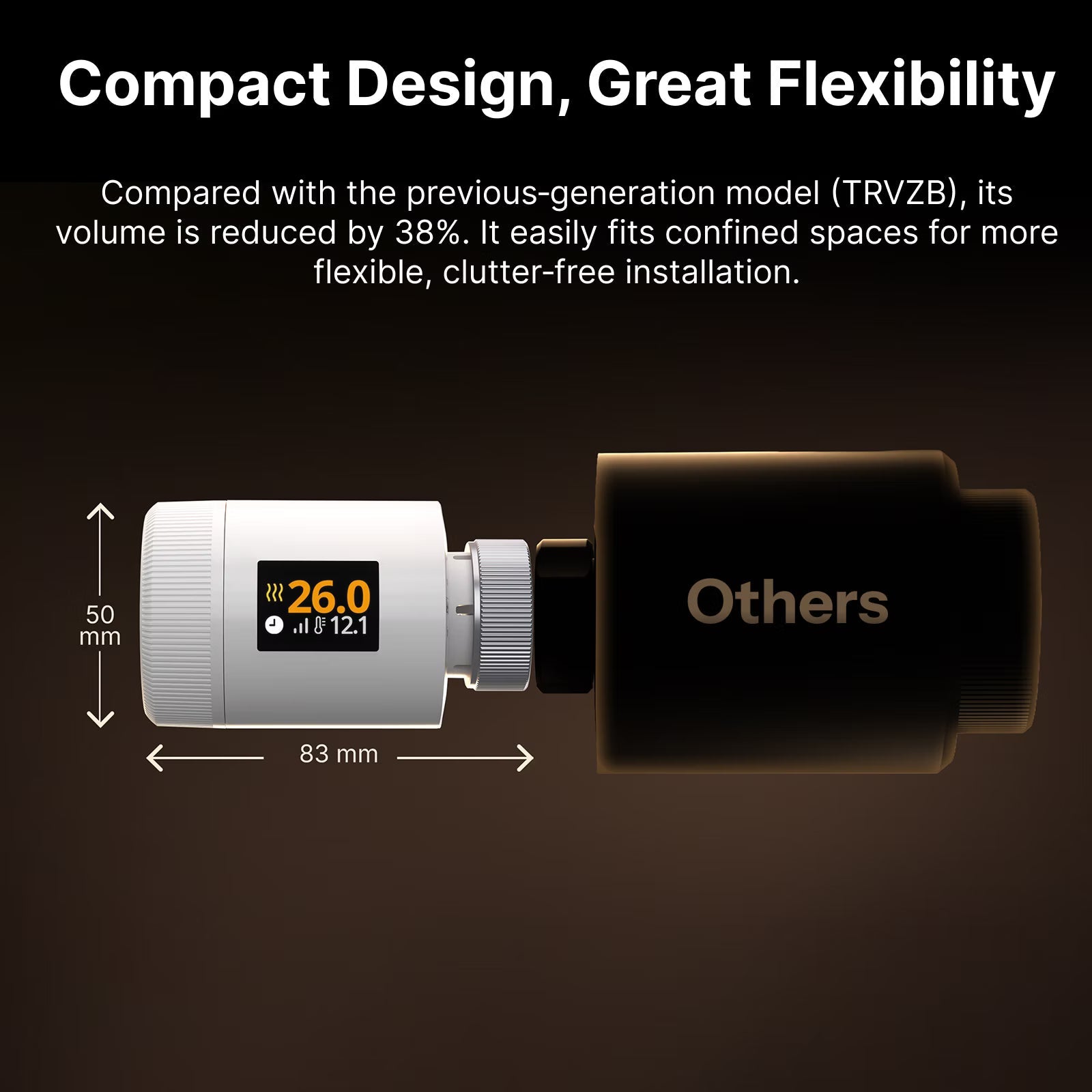 SONOFF TRV Gen2 TRV-ZBT - Valvula Termostatica Zigbee