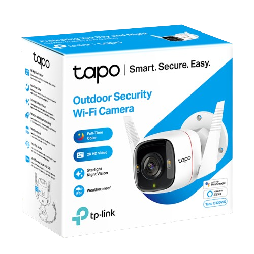 Camara inteligente exterior tapo tp-link smart home domotica