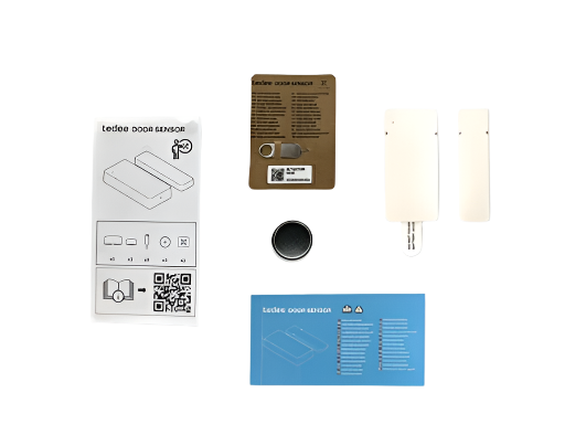 Queres saber se a porta ficou aberta? O Sensor de Porta Tedee dá-te essa informação em tempo real, diretamente na app, juntamente com o estado da tua fechadura inteligente.