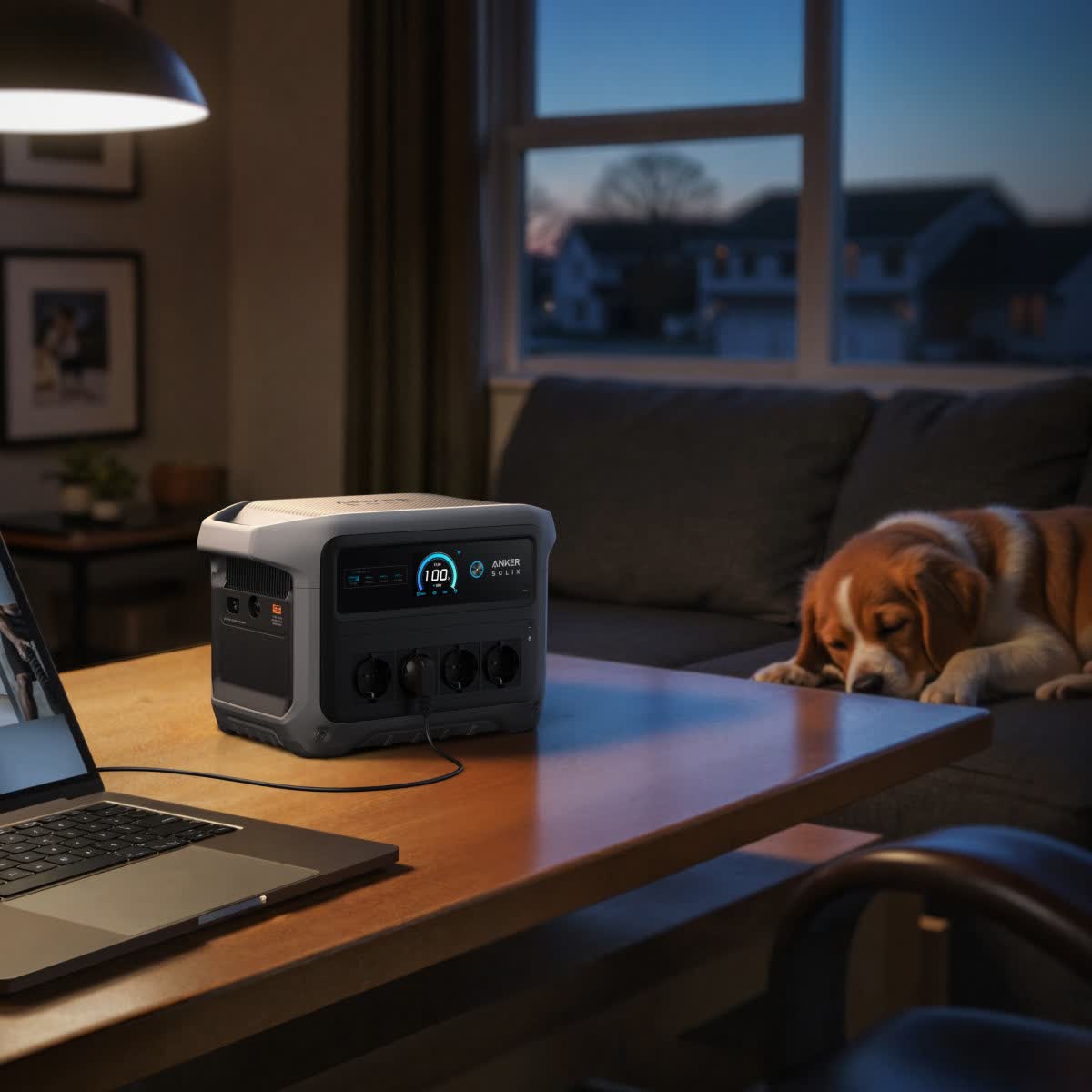 Anker SOLIX C1000X Gen 2 em utilização doméstica