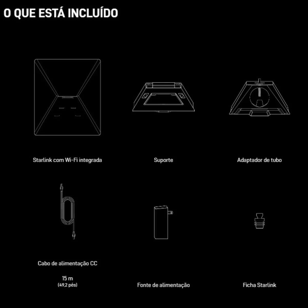A Starlink Mini é uma solução compacta e portátil de Internet via satélite, ideal para quem necessita de ligação de alta velocidade e baixa latência em qualquer lugar.