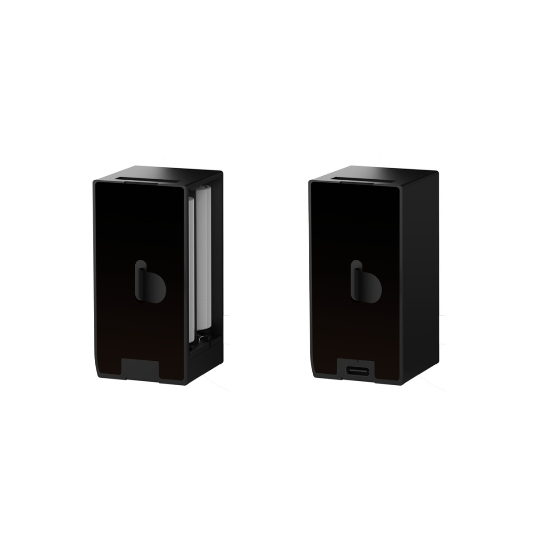 Afeição avançada e conveniência em controlo de acesso, com impressão digital, NFC, app e compatibilidade com assistentes de voz.