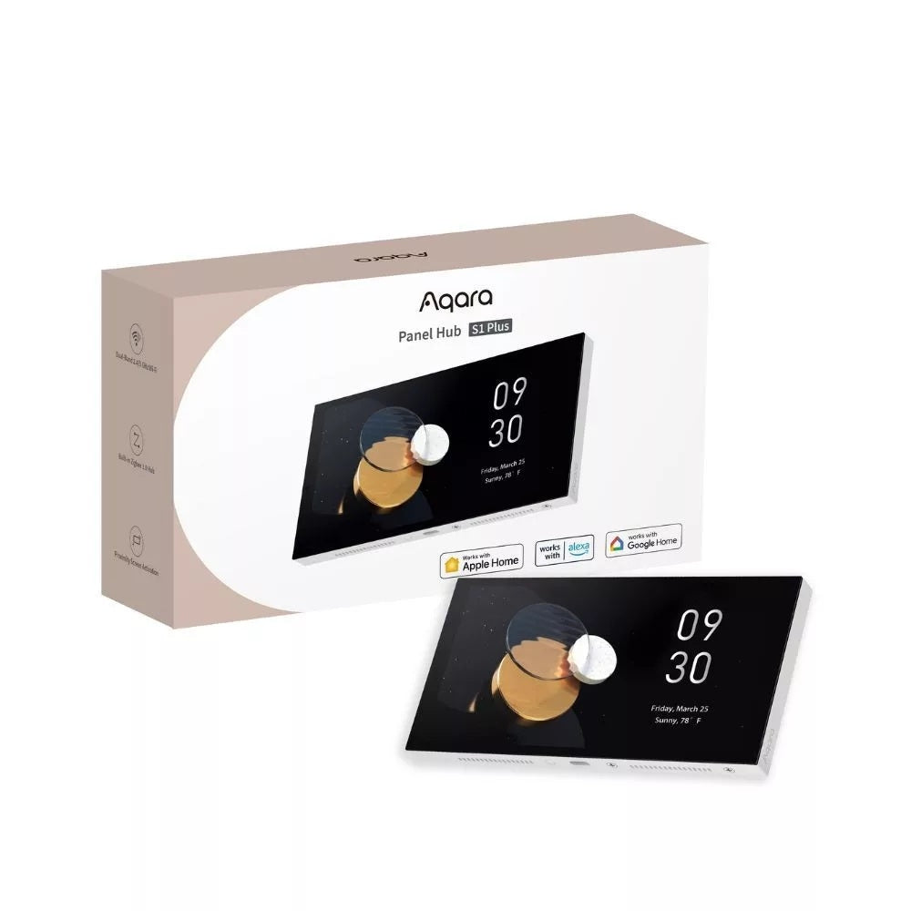 O Painel de Controlo Inteligente S1 Plus da Aqara é uma solução ideal para a gestão centralizada da sua casa. Com um ecrã tátil Wi-Fi, Zigbee 3.0 e Bluetooth